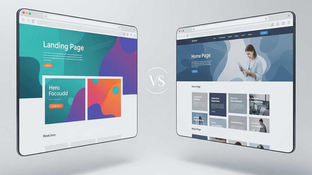 Landing Page vs. Site: O Guia Definitivo de Estratégia Digital e Conversão