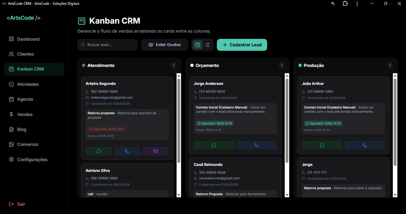 ArtsCode CRM